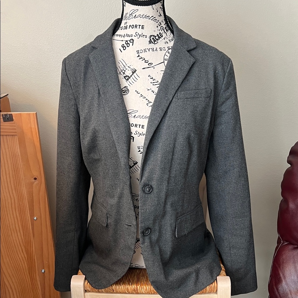 Banana Republic Women's Charcoal Blazer